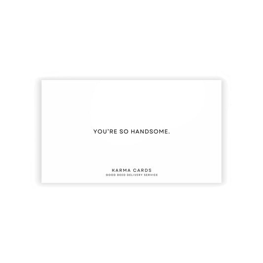 DAILY'S: YOU'RE SO HANDSOME